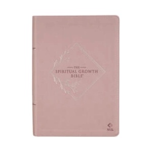 Nlt, the Spiritual Growth Bible Faux Leather, Dusty Mauve (ISBN: 9780638004113)