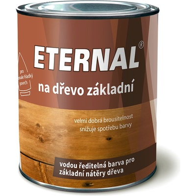 Eternal na dřevo základní 0,7 kg bílá