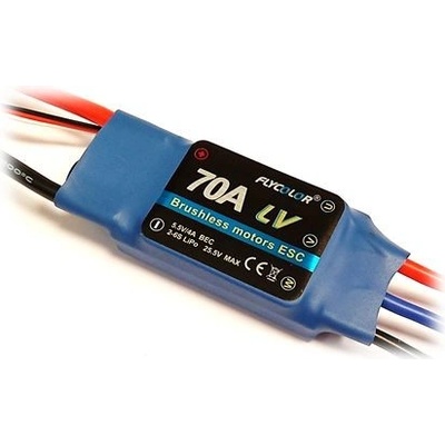 FLYCOLOR Regulátor otáček ESC 70A BEC 5.5V/4A 2-6S