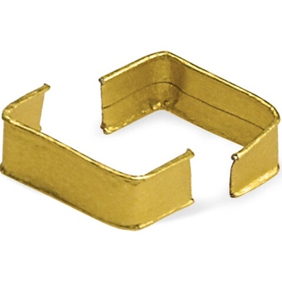 Klipovací pásik PAP/FE zlatý 33 × 8 mm, 1000 ks