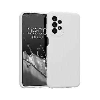 Image 1 of kwmobile Калъф за Samsung Galaxy A23 5G - бял