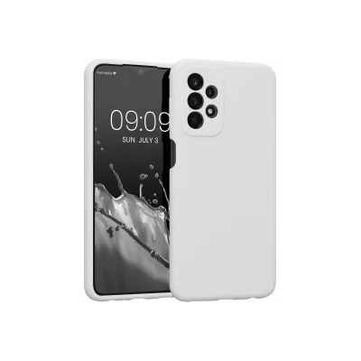 kwmobile Калъф за Samsung Galaxy A23 5G - бял