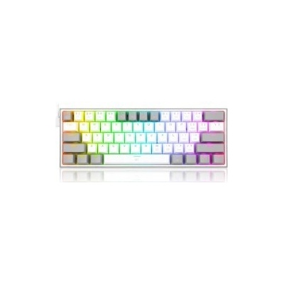 Redragon K617 Fizz RGB White/Grey