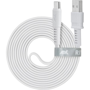 RIVACASE Кабел Rivacase PS6002WT21, от USB A(м) към USB C(м), 2.1m, бял (PS6002WT21)