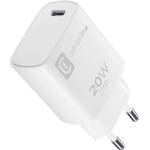 Cellularline Зарядно 220V, тип порт USB-C, 20W, Micro pack, бял цвят