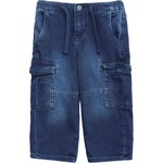 Guess Детски дънки Guess - Със странични джобове, сини, 18 м (20254-N5BA01-D5FQ0-RKOY-18M) - baby