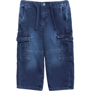 Guess Детски дънки Guess - Със странични джобове, сини, 18 м (20254-N5BA01-D5FQ0-RKOY-18M) - baby