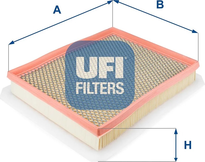 UFI Luftfilter 30.258.00 – Für Auto-Motoren – Reduziert Geräusche & Schützt Vor Verschleiß