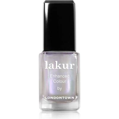LONDONTOWN lakur Pixi Chrome Glaze Topper lak na nechty fialový chróm 12 ml