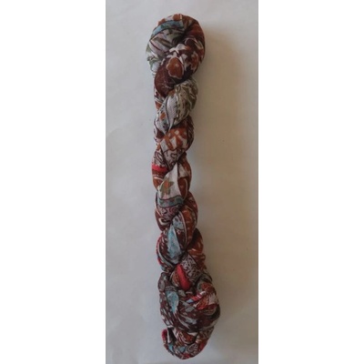 Šatka dámska Londog Vis hnedá-béžová