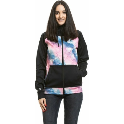 Meatfly дамски технически суитшърт Alisha Color Bubbles Meatfly | Cheren | ЖЕНИ | XS