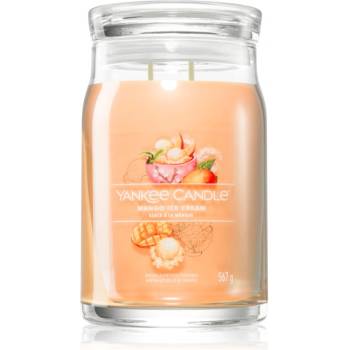 Yankee Candle Mango Ice Cream ароматна свещ Signature 567 гр