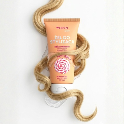 Yolyn Фиксиращ гел за къдрава коса YOLYN WOW Hair Fixing Gel (YN010015)