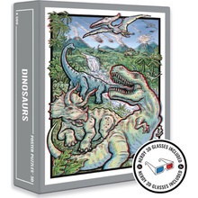 CLOUDBERRIES Dinosaurs 3D s brýlemi 500 dielov