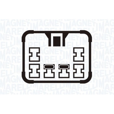 Mechanizmus zdvíhania okna MAGNETI MARELLI 350103170126