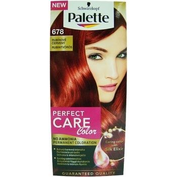 Schwarzkopf Perfect Color Care 678 Rubínovo červený farba na vlasy