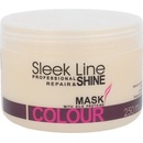 Vlasová regenerácia Stapiz Sleek Line Colour Mask maska na vlasy 250 ml