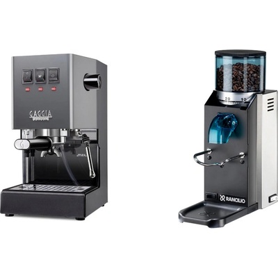 Set Gaggia New Classic E24 BC + Rancilio Rocky Doserless