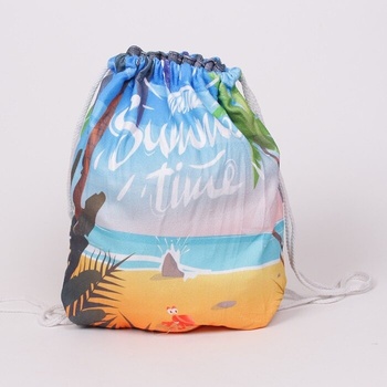 Плажна кърпа-раница с морски пейзаж