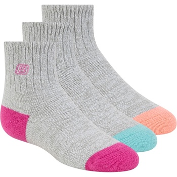 Skechers Чорапи Skechers Kids' Quarter Socks - Grey/Multi