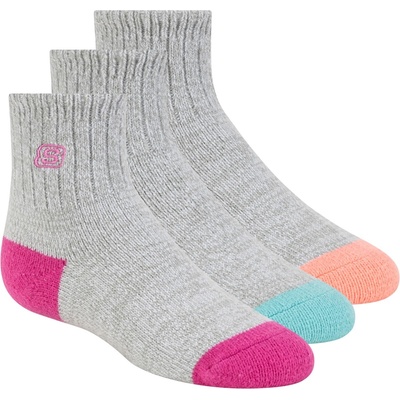 Skechers Чорапи Skechers Kids' Quarter Socks - Grey/Multi