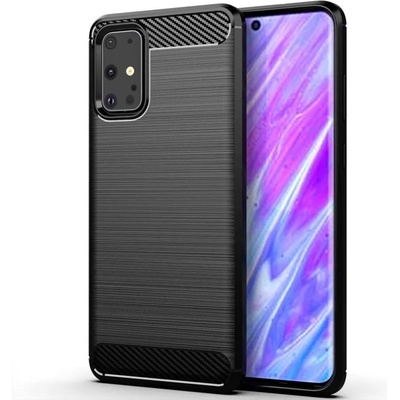 Samsung Anti Shock гръб Carbon за Samsung Galaxy S20 Plus, Черен (3346)