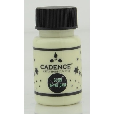 Cadence Premium Akrylové farby svietiace v tme 50 ml zelená
