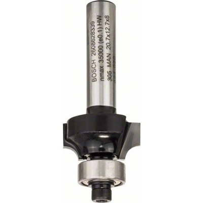 Bosch Accessories 2608628339 zaoblovací fréza tvrdokov Délka 53 mm Ø hřídele 8 mm