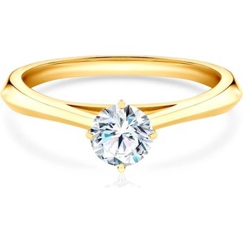 SAVICKI Годежен пръстен The Light: злато, лабораторен диамант