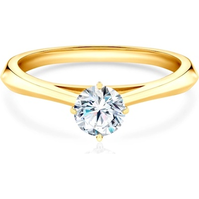 SAVICKI Годежен пръстен The Light: злато, лабораторен диамант