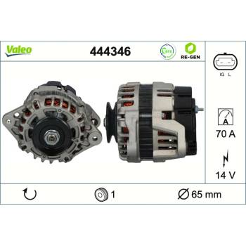 Alternátor VALEO 444346