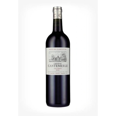 Château Cantemerle Cuvée suché červené 2016 13% 0,75 l (čistá fľaša)