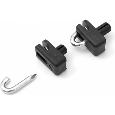 PILECKÝ Příchytka napínacího drátu pro sloupek IDEAL plastová zatloukací černá