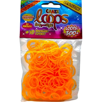 Rainbow Loom Original gumičky 600 kusov šedé