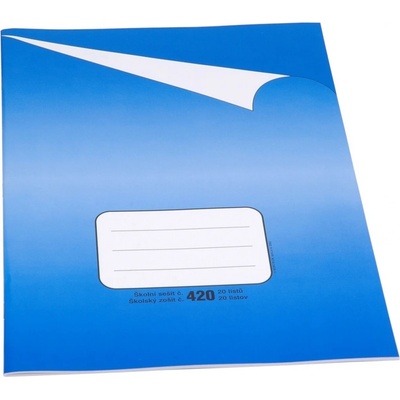 BOBO BLOK školní sešit 420 čistý