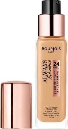 Bourjois Always Fabulous 24H Foundation – Hochdeckend, Halbmatt, Mit Hyaluron & SPF 20