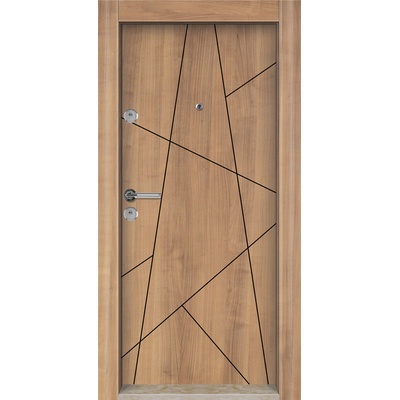 Starsteeldoor Блиндирана врата StarLife D 127 Сащ череша (цена без монтаж)