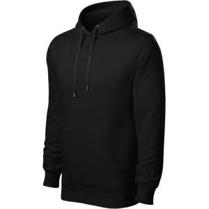 MALFINI Cape Суичър с качулка, черен, 320 г/м2 (41301)