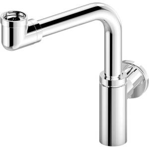 Sapho - Компактен сифон за умивалник, 5/4 отвод 32 мм, кръгъл, хромиран SI511-EL (SI511-EL)
