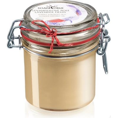 Soaphoria Lavender Fields Scented Coconut Oil bio kokosový olej s vôňou levandule 125 ml