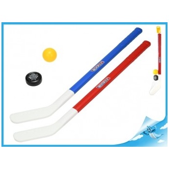 Mikro trading Hokejka s míčkem a pukem