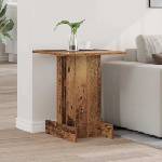 vidaXL Крайна масичка Старо дърво 44, 5 х 45 х 55 см (891222)