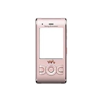 Kryt Sony Ericsson W595 predný ružový