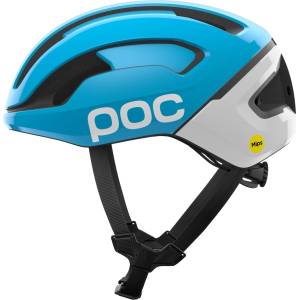 POC Каска за шосейно колоездене POC Omne Beacon Mips Bike helmet - Kyanite Blue / Hydrogen White - размер M 54-59 cm (851-1727-0512)