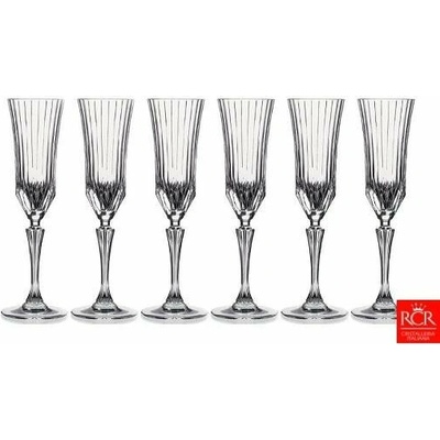 RCR Cristalleria Italiana RCR ADAGIO POHÁR NA ŠAMPANSKÉ 6 x 180 ml
