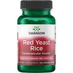 Swanson Red Yeast Rice 600 mg | Made with Organic Red Yeast Rice [60 капсули]