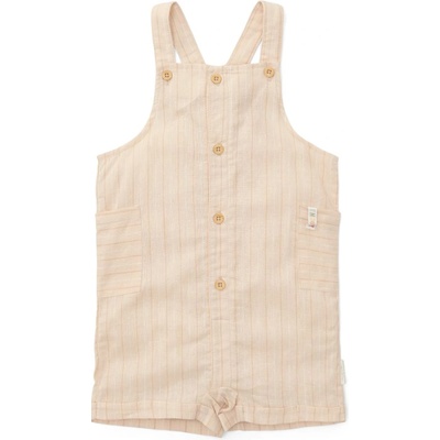 Little Dutch Бебешко късо гащеризонче Little Dutch - Sand Stripes, 74 cm, 6-9 м (CL24024006)