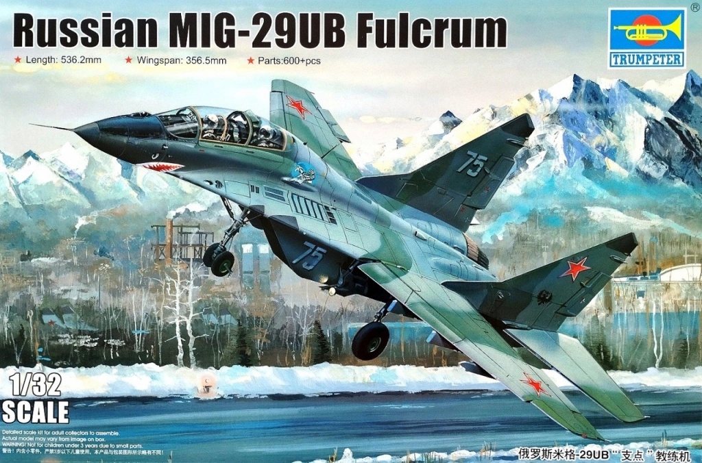 Trumpeter Russian MIG 29UB Fulcrum 03226 1:32 od 2 482 Kč - Heureka.cz
