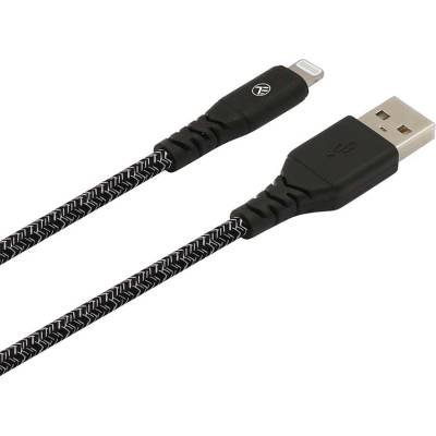 Tellur Кабел Tellur Green USB към Lightning, Apple MFI - Black (TLL155481)