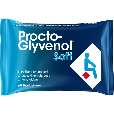Procto-Glyvenol Soft - vlhčené ubrousky 30 ks